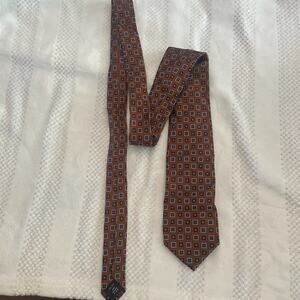 new jos a bank silk patterned tie